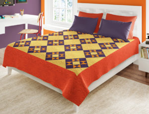 Amish Dream Orange Patchwork