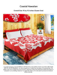 Coastal Hawaiian Quilt