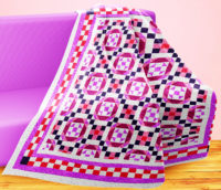 Aegean Stained Glass Pattern Patchwork