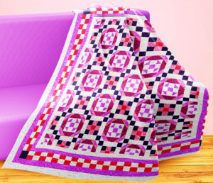 Aegean Stained Glass Pattern Patchwork