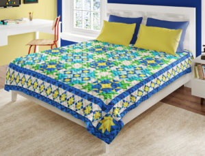 Shimmering Star Pattern Patchwork