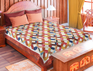 Glazed Ivory Tiles Pattern Patchwork