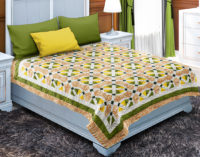 Lemonade Cups and Straws Pattern Patchwork