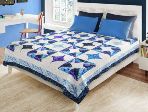 Shimmering Fans Pattern Patchwork