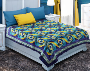 Folded Roses Pattern Patchwork