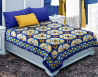 Spiral Star Pattern Patchwork