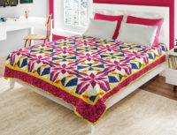 Firework Stars Pattern Patchwork