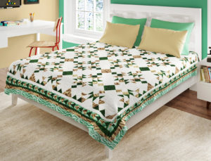 Northern Winter Pixies Pattern Patchwork