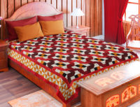 Cross Fold Nine Patch Pattern Patchwork