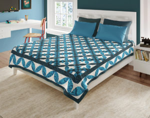 Leaf Irish Chain Pattern Patchwork