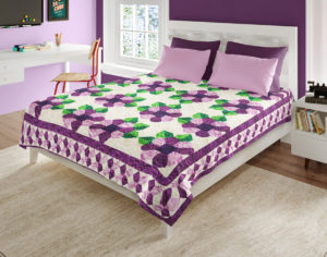 Dancing Sunflower Pattern Patchwork