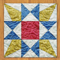 Jelly Glasses Quilt Block Pattern | 6", 8", 10", 12", and 14"  Size Versions Included # 397-B-1