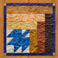 Messy Maple Quilt Block Pattern | 16", 18", 20", 22", and 24" Size Versions Included # 376-B-2