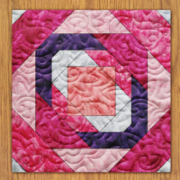 Fruit Cocktail Quilt Block Pattern | 16", 18", 20", 22", and 24" Size Versions Included # 373-B-2