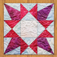 Jelly Glasses Quilt Block Pattern | 16", 18", 20", 22", and 24"  Size Versions Included # 397-B-2