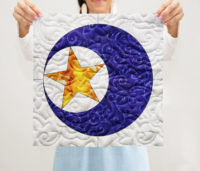 Sailor Moon Quilt Block Pattern | 16", 18", 20", 22", and 24"  Size Versions Included # 344-B-2