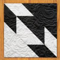 Small Hunter Star Quilt Block Pattern | 16", 18", 20", 22", and 24"  Size Versions Included # 279-B-2