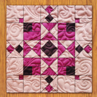 Ohio Star Chainlinks Quilt Block Pattern | 16", 18", 20", 22", and 24" Size Versions Included # 429-B-2