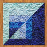 Wooden Puzzle Quilt Block Pattern | 16", 18", 20", 22", and 24" Size Versions Included # 446-B-2