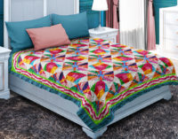 Spring Crocus Pattern Patchwork