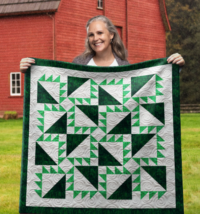 Venus Trap Wall Quilt | 40x40 Inches # W - 309