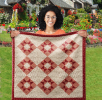 Amish Dreams Wall Quilt | 40x40 Inches # W - 146