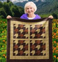 Flight Flocks Wall Quilt | 40x40 Inches # W-466