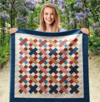 Threads and Weaves Wall Quilt | 40x40 Inches # W - 357