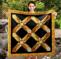 Constellations Wall Quilt | 40x40 Inches # W - 352