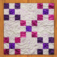 Multi Symbol Quilt Block Pattern | 16", 18", 20", 22", and 24" Size Versions Included # 369-B-2