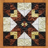 Linking Boxes Quilt Block Pattern | 6", 8", 10", 12", and 14" Size Versions Included # 472-B-1
