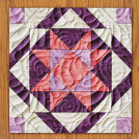 Dazy Star Quilt Block Pattern | 16", 18", 20", 22", and 24" Size Versions Included # 274-B-4