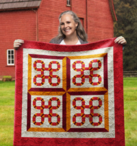 King Snake Wall Quilt | 40x40 Inches # W - 332