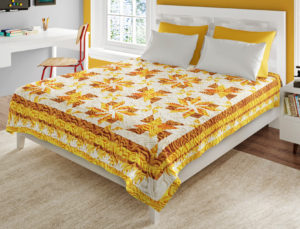 Fiery Pinwheel Pattern Patchwork