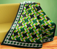 Connecting Pin Star Wall Quilt | 40x40 Inches # W - 506