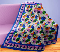 Seasonal Fall Wall Quilt | 40x40 Inches # W - 482