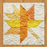 Dreamy Maple Charms Quilt Block PDF Pattern With Video Tutorial | 6", 8", 10",12", and 14" Size Versions Included #  177-B-1