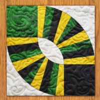 Sparkling Knot Quilt Block PDF Pattern With Video Tutorial | 16", 18", 20", 22", and 24"  Size Versions Included # 480-B-2