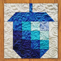 Acorn Pieces Quilt Block PDF Pattern With Video Tutorial | 6", 8", 10", 12", and 14" Size Versions Included #  543-B-1