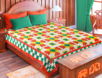 Sunflower Palm Pattern Patchwork #586