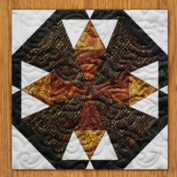 Nordic Squares Quilt Block PDF Pattern With Video Tutorial || 6, 8, 10, 12, and 14 Inch Size Versions Included #579 B-1